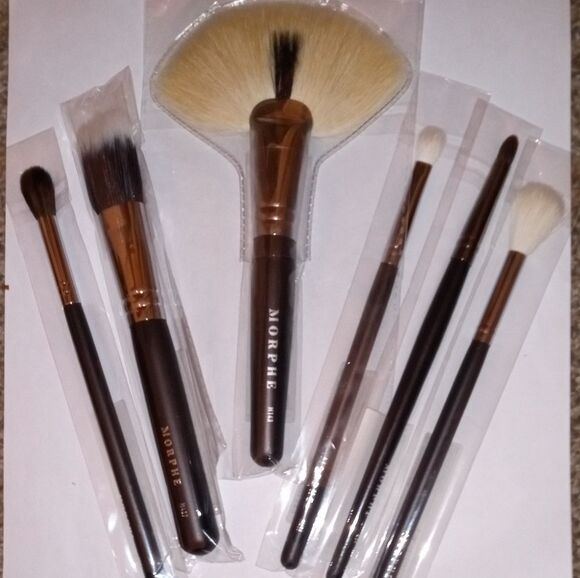 Morphe Other - New Morphe Professional Brush Set with Black and Cream Bristles